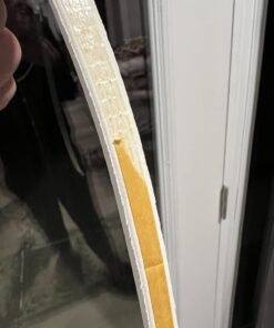 Keliiyo Door Weather Stripping, Window Seal Strip for Doors and Windows - Self-Adhesive Foam Weather Strip | Soundproof Seal Strip Insulation Epdm D Type 66ft(20m) 2 Pack (White) #01White 28 61xAhOzlBDL