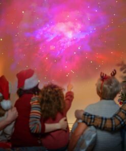 Star Projector Galaxy Night Light - Astronaut Space Projector, Starry Nebula Ceiling LED Lamp with Timer and Remote, Kids Room Decor Aesthetic, Gifts for Christmas, Birthdays, Valentine's Day White 28 61xB5UjzSL