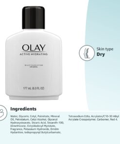 Olay Face Moisturizer, Active Hydrating Beauty Moisturizing Lotion, 6 fl oz (Pack of 2) 6fl oz Moisturizer 26 61xBI1FocL