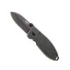 CRKT Squid Folding Pocket Knife: Compact EDC Straight Edge Utility Knife with Stainless Steel Blade and Framelock Handle Black Stonewash 72 61xBPfgMghL