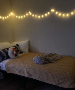 Dailyart Globe String Light 40 Led Battery Operated String Lights Waterproof Outdoor Indoor String Lights for Bedroom Classroom Decor, Battery String Lights for Christmas Wedding Party 13ft Warm White Yellow 43 61xBlsv7apL