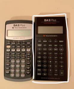 Texas Instruments BA II Plus Professional Financial Calculator Silver 9.8 Inch 29 61xDBucn9DL