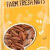 Whole, Shelled & Raw Georgia Pecans by Farm Fresh Nuts | 1 LB Bag of Southern Tastiness | Unsalted & Handpicked for Freshness | Perfect For Pecan Pie, Cookie, Praline, Butter Recipes & More 1 Pound (Pack of 1) 30 61xDjbp8MVL