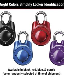 Master Lock Directional Combination Lock, Set Your Own Directional Lock, Combination Lock for Gym and School Lockers, 1500iD Colors may vary 23 61xEKmCZNzL