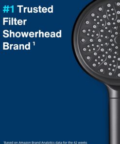 Cobbe Filtered Shower Head with Handheld, High Pressure 6 Spray Mode Showerhead with Filters, Water Softener Filters Beads for Hard Water - Remove Chlorine - Reduces Dry Itchy Skin, Matte Black Round 1. Matte Black 21 61xHK58sZQL