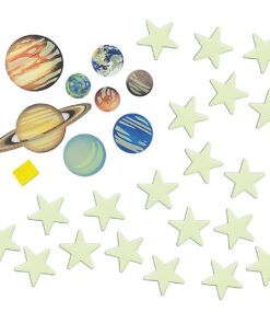 Alternative view of 4M Glow Planets & Nova Stars - Astronomy Space Stem Toys Gift Room Décor, For Boys & Girls Ages 3+