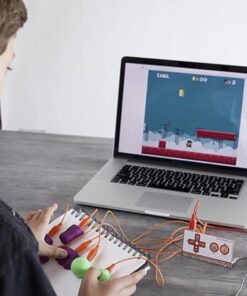 Makey Makey STEM Kit from JoyLabz - Hands-on Technology Learning Fun - Science Education - 1000s of Engineering and Computer Coding Activities Red 22 61xLlS1diL