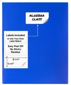 Colored 3-Prong Plastic Folders with Pockets (6 Pack, Assorted Colors), Folders with Labels, 2-Pocket School Folders , Pocket Folders with Fasteners, Tear-Resistant, Acid Free 6 Vibrant 6 Pack 18 61xLxRHDQ2L