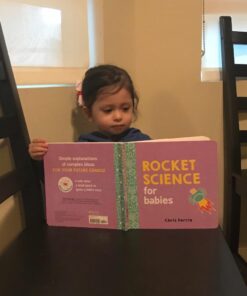 Rocket Science for Babies: A Fun Space and Science Learning Gift for Babies or White Elephant Gift for Adults from the #1 Science Author for Kids (Baby University) 10 61xM5avstFL