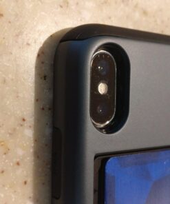 SAMONPOW iPhone X Case, iPhone 10 Case,Hybrid iPhone X Wallet Case Card Holder Shell Heavy Duty Protection Shockproof Anti Scratch Soft Rubber Bumper Cover Case for iPhone X 5.8 inch Dark Blue 22 61xN0QoE3OL