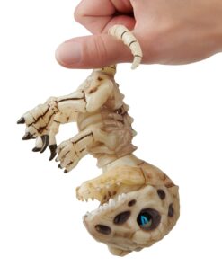 WowWee Untamed Skeleton Raptor by Fingerlings – Gloom (Sand) – Interactive Collectible Dinosaur 15 61xRDZcQcvL
