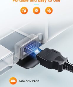 ANCEL AD410 Enhanced OBD II Vehicle Code Reader Automotive OBD2 Scanner Auto Check Engine Light Scan Tool (Black/Yellow) 39 61xRH25hJL