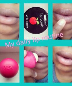 4pc Beauty Treats Lip Scrub with Almond Creme Wild Apple Vanilla Bean Dark Cherry All 4 Full Set 25 61xRvrvGIeL