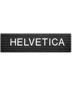 Quartet 0.5 Inch Characters for Plastic Letter Boards, Helvetica Font, 144 Characters per Set, White (F1/2)
