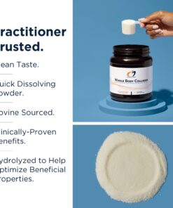 Designs for Health Whole Body Collagen - Collagen Powder for Skin, Joint + Bone Health - Research-Backed Fortigel, Fortibone & Verisol Collagen Peptides, Unflavored (30 Servings) 17 61xVk5CU8OL