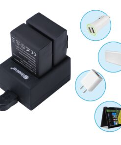 Smatree Battery Compatible for GoPro Hero3+ / Hero 3 Camera, Long Battery Life, 1290mAh Rechargeable, Dual Charger 10 61xWJC2jhCL
