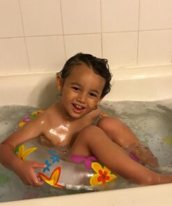 Munchkin® Dots™ Bath Mat for Kids, Multicolored, 30.5x14.25 Inch 30.5x14.25 Inch (Pack of 1) 41 61xYKyRx1IL