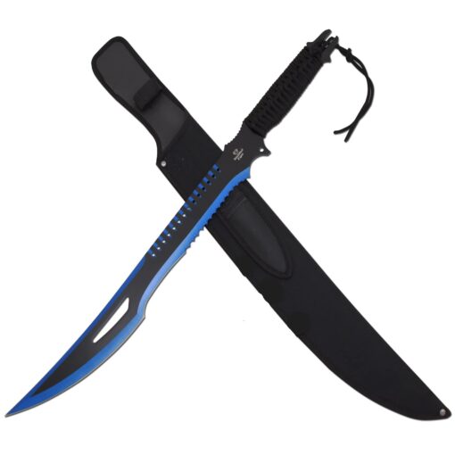 Snake Eye Tactical Fantasy Sword w/Nylon Sheath Machete Outdoors Camping