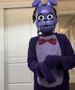 Rubie's Five Nights Child's Value-Priced at Freddy's Bonnie Costume, Medium, Purple 16 61xYvmBBTQL