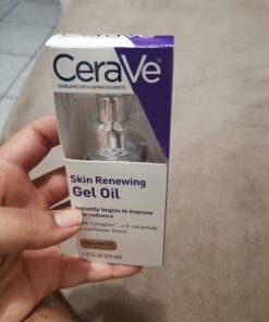 CeraVe Anti Aging Gel Serum for Face to Boost Hydration | With Ceramide Complex, Sunflower Oil, and Hyaluronic Acid | 1 Ounce 39 61xZ1F0sB8L