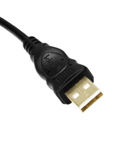 wawpi USB 2.0 Cable - A-Male to B-Male -Printer/Scanner 10 Feet (3 Meters) 10 feet/3m 6 61xZ3uSXnPL