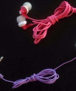 Panasonic ErgoFit Wired Earbuds, In-Ear Headphones with Dynamic Crystal-Clear Sound and Ergonomic Custom-Fit Earpieces (S/M/L), 3.5mm Jack for Phones and Laptops, No Mic - RP-HJE120-V (Purple) Purple 31 61xb5tInZL