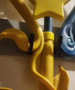 YYST MINI Adjustable Sword , Wall Hook Display Hanger Wall Mount for Sword ,Dagger ,Axe,KeyBlade, etc-4/PK- No Sword-Vertical Display 46 61xb8YbI48L