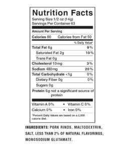 Lowrey's Bacon Curls Microwave Pork Rinds (Chicharrones), Original, 1.75 Ounce (Pack of 18) 1.75 Ounce (Pack of 18) 21 61xbPAATMPL