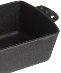 Alternative view of Camp Chef Home Seasoned Cast Iron Bread Pan 1 Black