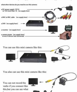 Ansice-- Analog Indoor CCTV Surveillance 3.6mm Lens Mini Case Security Camera 750TVL CMOS with Filter CCTV Hidden Motion Detective wide 2.1-3.6mm lens case 3.6 14 61xcBU8UVpL