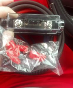 InstallGear 4 Gauge Amp Kit - Amp Kit with Amplifier Installation Wiring True Spec and Soft Touch Wire - 4 Gauge Wire - Amp Wiring Kit 4 Gauge - Sub Wiring Kit - Amp Wire Kit Red 38 61xcRfqpFFL