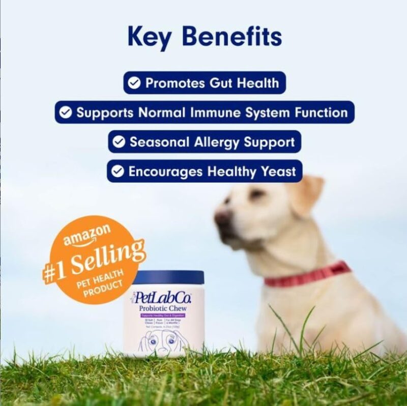 PetLab Co. Probiotics For Dogs, Support Gut Health, Diarrhea, Digestive