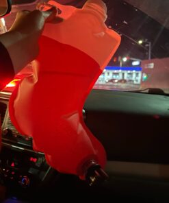 Santa's Stocking Flask for Party: 2.25 liter Flasks make Funny Yankee Swap Gifts, White Elephant Gifts, Funny Gag Gifts, SantaCon Accessories and Holiday Party Decorations 21 61xespuP 4L