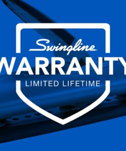 Swingline Desktop Hole Punch, 2-7 Holes Adjustable, 20 Sheet Capacity, Light Touch Low Effort Paper Punch, Black/Silver (74030) 1 Each Staples 13 61xi47o52WL