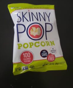 SkinnyPop Original Popcorn, Individual Snack Size Bags, Skinny Pop, Healthy Popcorn Snacks, Gluten Free, 0.65 Ounce (Pack of 30) 0.65 Ounce (Pack of 30) 39 61xjKEJgKKL