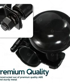 Vehicle Steering Wheel Spinner Knob - Zone Tech Suicide Classic Black Premium Quality Steering Wheel Spinner with Power Handles Universal Fit 15 61xmjKmt54L