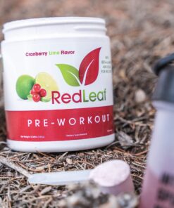 Red Leaf Pre Workout Energizer Powder, BCAA's, Beta-Alanine, Amino Acids and Green Tea for Immune Support and Preworkout Energy, Natural Cranberry Lime Flavor - 30 Servings 22 61xnVsSn7AL
