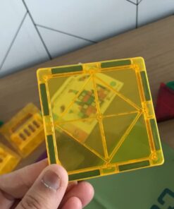 60 PCS Magnetic Building Tiles Kids Toys STEM Magnetic Blocks Sensory Toys Kids Games Magnet Building Toys for Boys and Girls Aged 3+, Kids Brain Development Preschool Kindergarten Toddler Toys 81 61xo2UdTgpL