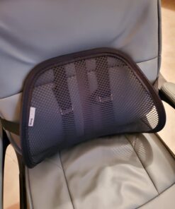 kingphenix Lumbar Support (2 Pack) with Breathable Mesh, Suit for Car, Office Chair Mesh - Black 60 61xpRTOivHL