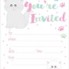 Kitty Cat Birthday Party Invitations - Fill In Style (20 Count) With Envelopes by m&h invites 9 61xq2lIO49L