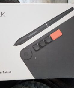 Graphics Drawing Tablet VEIKK Voila L Drawing Pad 10X6 inch,with 4 Customized Keyboard Hot Keys,8192 Levels Battery-Free Stylus Pen,Compatible with PC/Android/Mac/Windows/Linux/Chrome 10*6 inch 41 61xqLKHXQBL