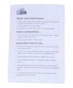 Magnetic Therapy Tourmaline Thermal Self-heating Neck Pad Neck Support Brace Protector 15 61xrGUgZADL