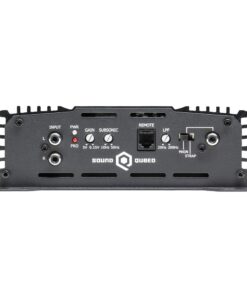Soundqubed Audio Amplifier s1-850 Mono Amp Car Audio Amplifier w/Remote Control Gain Knob Max Output Competition Audio Sub Amp Subwoofer Amplifier 1000 Watt Amp 900 Watt 9 61xsIKyfp7L