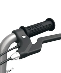 Razor MX400 Dirt Rocket 24 Volts Motocross Electric Dirt Bike with Hand Operated Brakes, Retractable Kickstand, and Folding Metal Pegs, White 19 61xtGMh19BL