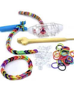 Rainbow Loom® Monster Tail™ Kit Features Compact Loom and Case, Makes Monster Sized Bracelets, Easy for Travel, Includes Exclusive Monster Tail Loom, and 2 Bracelet Instructions for Boys and Girls 7+ 10 61xtsilwN3L
