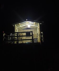 POWER PRACTICAL Luminoodle - The Original LED Light Rope for Camping - 5ft Waterproof USB Powered LED String Lights + Lantern for Hiking, Safety, Emergencies 5 FT 50 61xu4h5SfqL