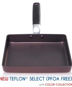 TECHEF - Tamagoyaki Japanese Omelette Pan / Egg Pan, Made in Korea (Purple) (Large) Large 32 61xw2uk ImL