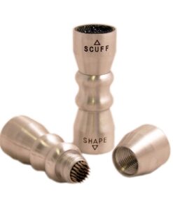 Mosuch Unique Billiard Cue Stick Tip Tool with A Shaper Scuffer and A Tips Pick