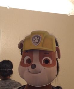 amscan PAW Patrol Paper Masks (8) ,9" - 12" 10 61xwLG9J4iL