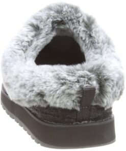 Skechers BOBS Women's Keepsakes - Ice Angel Slipper 6 Wide Charcoal 14 61xwU14UVbL 4